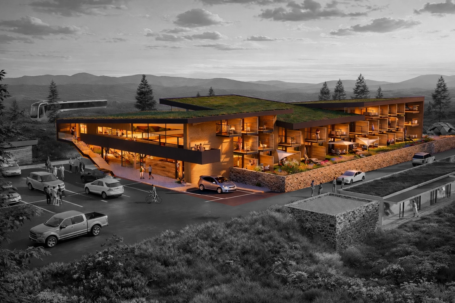 1.TEE Residence - výber podlažia